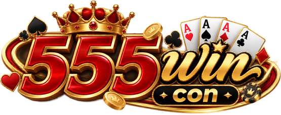 555win con logo